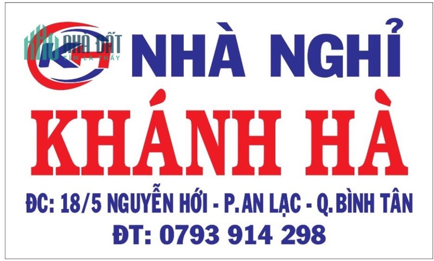 Nhà nghỉ Khánh Hà cho thuê phòng trọ theo tháng hoặc ngày tại Nguyễn Hới, Bình Tân; 0793914298