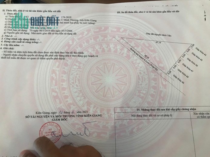 ĐẤT ĐẸP - GIÁ TỐT - Cần Bán Nhanh 4 Lô Đất Vị Trí Đắc Địa Tại Kiên Giang