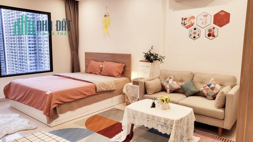 Căn Studio cực đẹp tại Vinhomes Smart City nội thất đầy đủ, giá rẻ