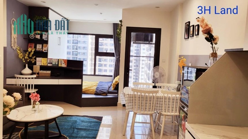 Căn Studio cực đẹp tại Vinhomes Smart City nội thất đầy đủ, giá rẻ