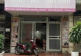 SANG NHƯỢNG TIỆM NAIL  ĐỊA CHỈ SỐ 5, NGÕ 7 NGUYỄN KHẢ TRẠC