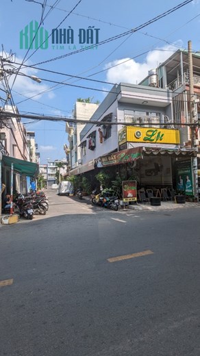 Lô góc 60m2, 1 triệt 1 lầu, đường rộng 15m, p Tân Quý Tân Phú, dòng tiền 17 tr, 9.89 tỷ.