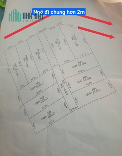 Đất đẹp chia lô ngõ 104  Phủ Thượng Đoạn thông 161 Phương Lưu, Vạn Mỹ , Ngô Quyền, Hải Phòng