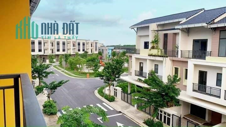 Chỉ 3 tỉ 4. Nhà phố Xanh, Sạch, Đẹp, Yên Bình nhất đại đô thị VSIP Bắc Ninh