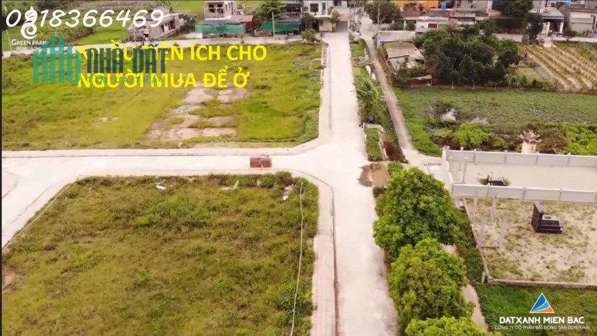 chính chủ cần tiền nên bán gấp đất dự án Green Park Đông Hưng, tỉnh Thái Bình giá 5.9 tr/m2, dt 125