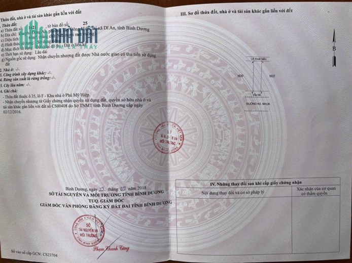 Bán lô đất MT N3, Tân Đông Hiệp, Dĩ An: 4 x 15, giá 2,25 tỷ