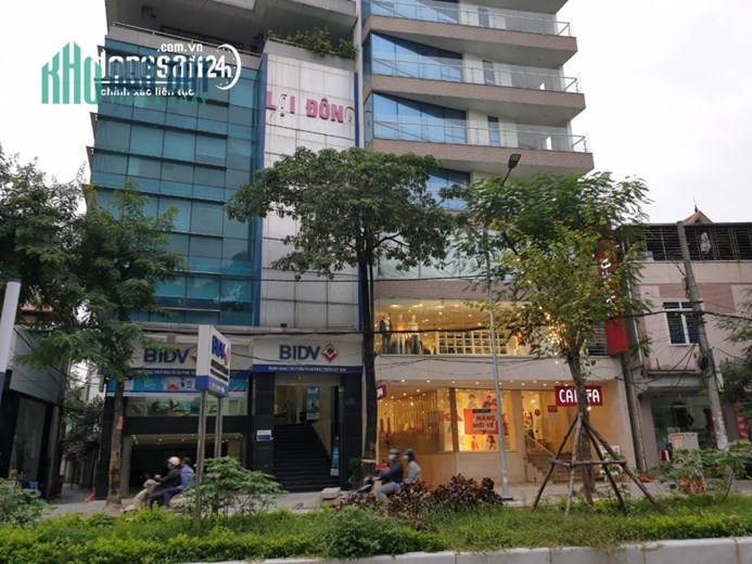 BÁN TOÀ NHÀ MP LẠC LONG QUÂN, LÔ GÓC, NGAY LOTTE, 145M2, MT15M, 80 TỶ