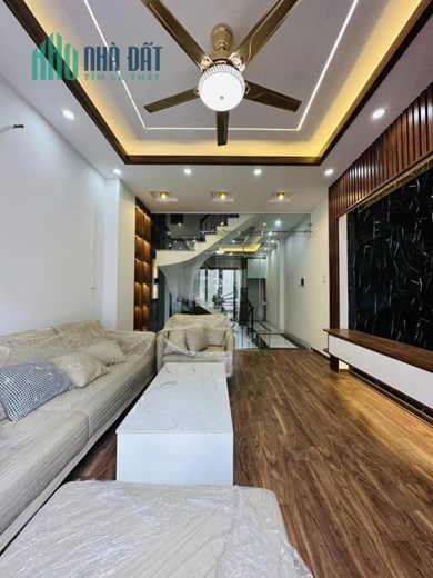 BÁN NHÀ PHỐ VĨNH HƯNG, Ô TÔ, KINH DOANH, TỰ XÂY MỚI ĐẸP, 3 THOÁNG, 44/48M2*5T*MT 3.8M* 5.55 TỶ.