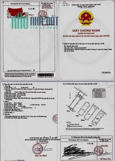 Chính chủ cần bán nhà tại Huỳnh Văn Bánh , P. 13, TP.HCM