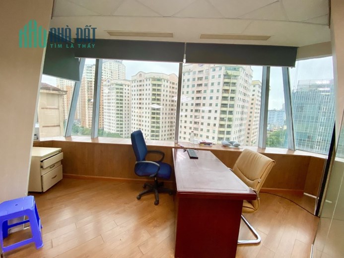 Cho thuê văn phòng 120m2 full nội thất đẹp tòa Diamond Flower, Lê Văn Lương, quận Thanh Xuân