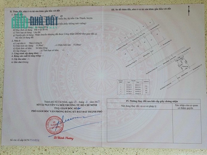 VỊ TRÍ ĐẸP - GIÁ TỐT - Bán Căn Nhà Vị Trí Tại Thị Trấn Cần Thạnh, Huyện Cần Giờ, HCM