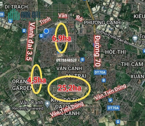 Bán lô đất dịch vụ Vân Canh số 1219 có diện tích 58,3m, sổ đỏ riêng biệt, giá rẻ vị trí đẹp đắc địa
