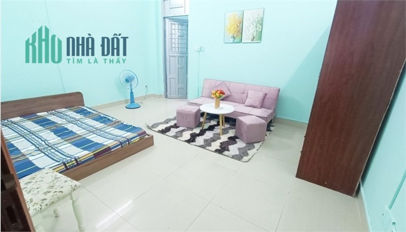 Phòng trọ full nội thất, DT gần 40m2, giá 5,5tr