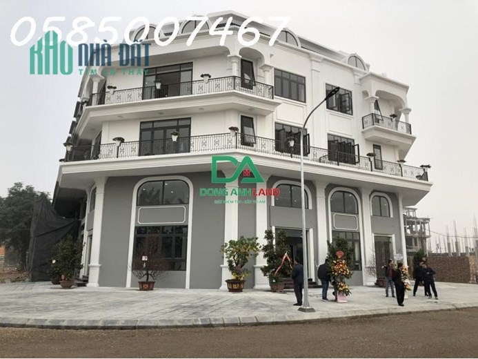 Bán CĂN GÓC Shophouse MẶT ĐƯỜNG Dự án Calyx 319 Uy Nỗ