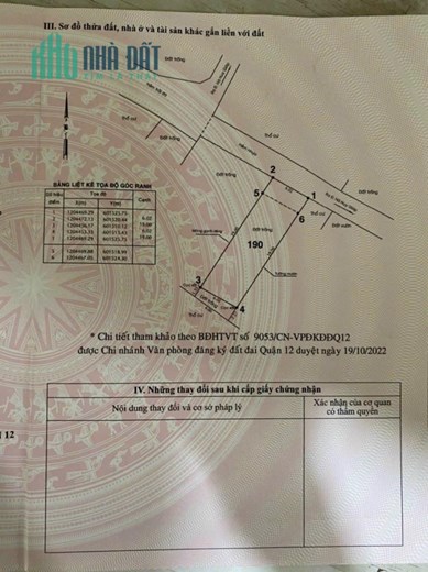Đất đẹp 6x23m hẻm xe tải, gần full thổ cư, xây biệt thự, kho xưởng...