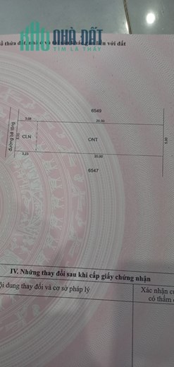 Bán 115,8m2 đất Ấp Long Thới, Xã Long An, SHR chỉ 430tr. Lh:0942620340