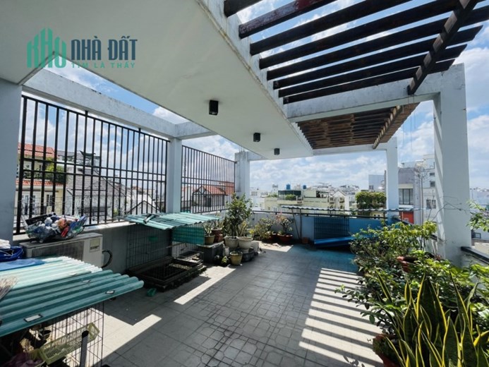BÁN ĐẤT BÌNH THẠNH TẶNG TOÀ NHÀ 4 TẦNG - HXT THÔNG - 100M RA PHẠM VĂN ĐỒNG.