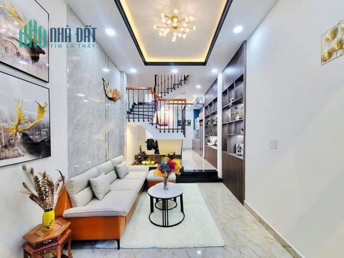 Bán Nhà Nguyễn Tư Giản Gò Vấp 45m2 5 Tầng Giá 5 Tỷ 5 hẻm Xe Hơi