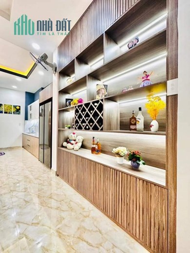 Bán Nhà Nguyễn Tư Giản Gò Vấp 45m2 5 Tầng Giá 5 Tỷ 5 hẻm Xe Hơi