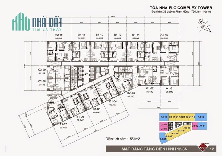 Hàng Hiếm ! FLC Phạm Hùng 94m2 3PN 2wc chỉ với 4 tỉ full NT 2 Mặt thoáng
0968396062