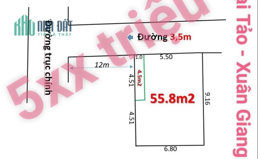 Mảnh Đất Hiếm Còn Sót Lại Cho AE Đầu Tư Sóc Sơn.