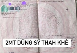 🔴ĐẤT LÔ GÓC 2MT DŨNG SĨ THANH KHÊ & PHẠM ĐÌNH HỔ
