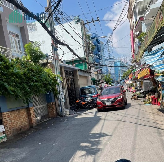 BÁN NHÀ BÙI VĂN BA QUẬN 7, 90M2, 4 TẦNG, LỘ 8M, Ô TÔ QUAY ĐẦU, 9 TỶ