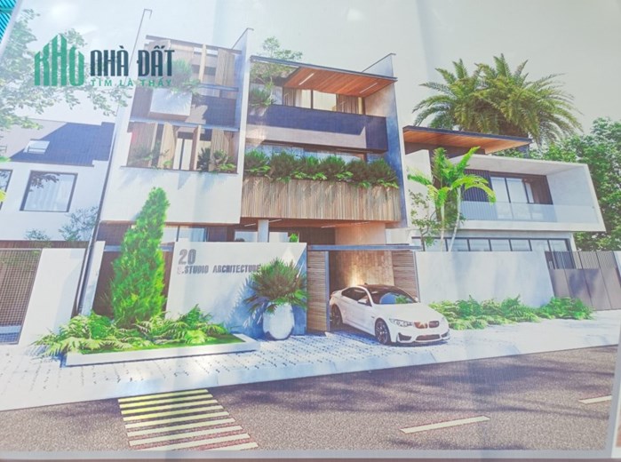 Bán Biệt Thự Gần Sông Hàn Khu VIP Đà Nẵng 200m2 3 Tầng 5PN Giá chỉ 1X tỷ