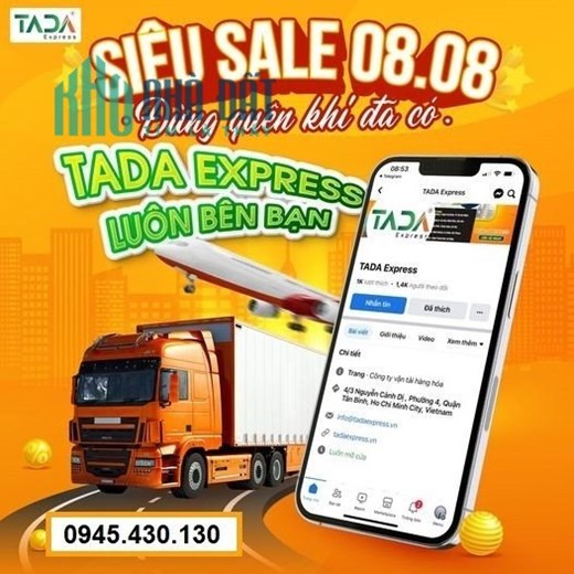 VẬN CHUYỂN HÀNG HÓA ĐI NƯỚC NGOÀI - GIÁ RẺ BẤT NGỜ - LH:0945430130