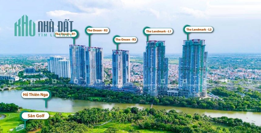 Bán gấp Căn hộ chung cư 3PN khoáng nóng dự án The Landmark khu đô thị Ecopark giá tốt nhất