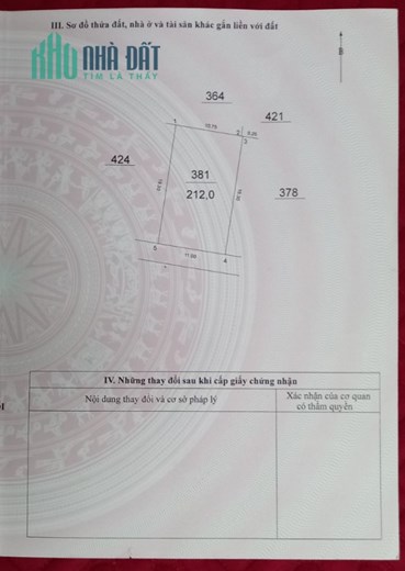 Chủ cần tiền bán cắt lỗ mảnh đất 212m2 full đất ở, Cần Kiệm Thạch Thất Hà Nội.