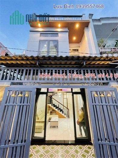 Ngộp!  Phan Huy Ích, Phường 12, Gò Vấp – HXH, 56m2, 2 tầng, 4.8 tỷ
