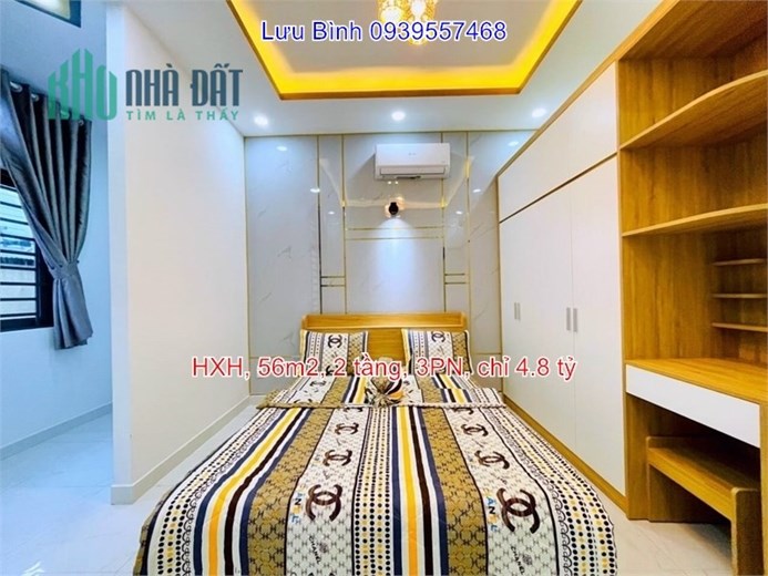 Ngộp!  Phan Huy Ích, Phường 12, Gò Vấp – HXH, 56m2, 2 tầng, 4.8 tỷ