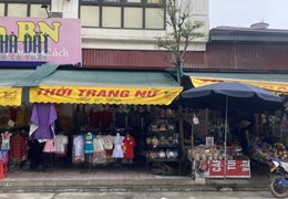 CHO THUÊ DÃY KIOT VỊ TRÍ TRUNG TÂM 2 MẶT TIỀN TẠI QUẾ VÕ.