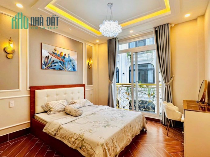 Bán Nhà Thống Nhất Gò Vấp 4 Tầng Mới Đẹp 6 Tỷ Hẻm Xe Hơi