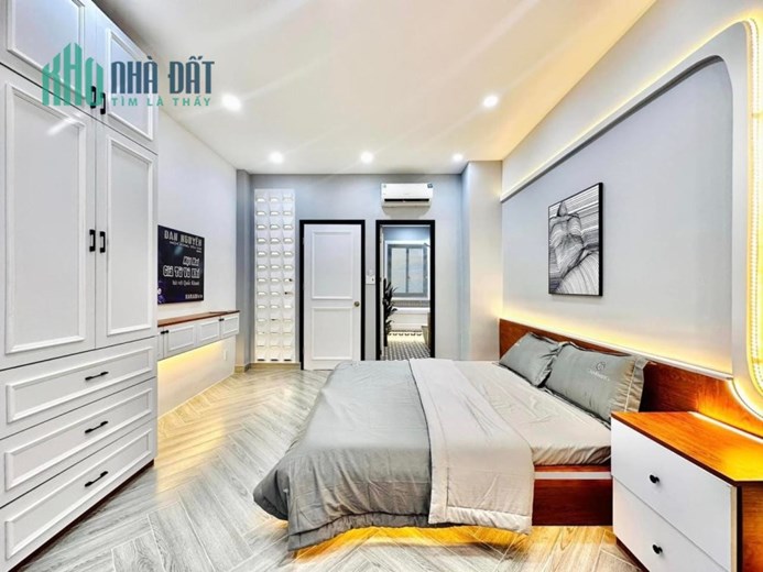 LÊ VĂN THỌ, CVLÀNG HOA, 44M2, 5 TẦNG FULL NT, HXH VÀO NHÀ, 30M RA MT, TK CHÂU ÂU, NỘI THẤT CAO CẤP