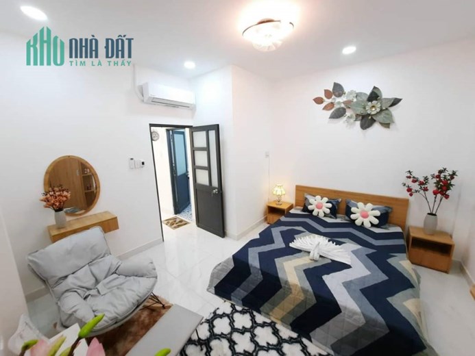 4x13m, hẻm xe hơi Lê Đức Thọ, Nhà đúc BTCT nở hậu 3 tầng chỉ 4.45 tỷ gặp chủ