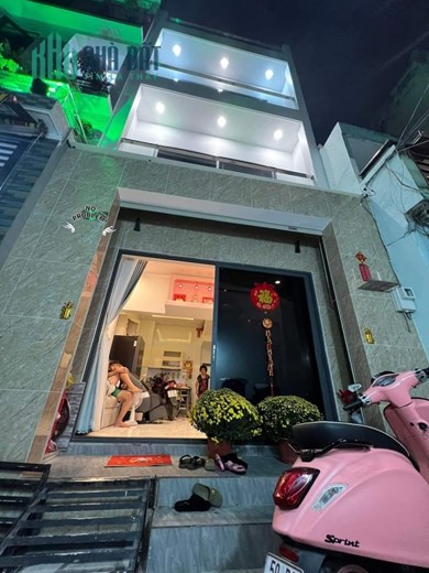 💥Bán nhà Đường Bà Hom, p.13,  Q.6 - 4 tầng mới đẹp - 36m2 - Ngang 4,8m - 4,6 tỷ