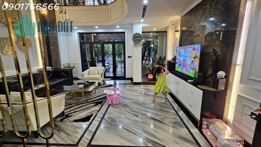 Biệt thự Vinhome Gadernia Hàm Nghi 107m x 6T, Giá hơn 30 tỷ.