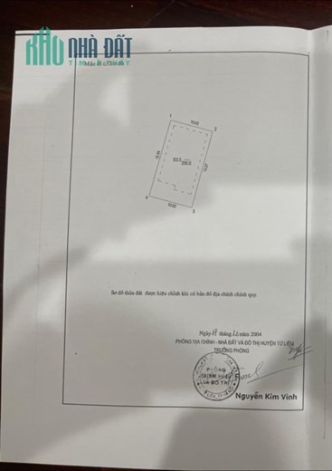 Bán biệt thự đơn lập Khu đô thị cổ quận Nam Từ Liêm