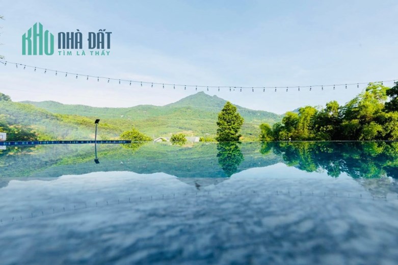 Bán Biệt Thự Nghỉ dưỡng tại Ba Vì, Hà Nội. Diện tích 5000m2 x 3 tầng, mặt tiền 30m. Thiết kế hiện