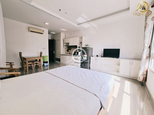 Cho thuê căn hộ full nội thất-gan ngã tư hàng xanh-ĐH HUTECH,Đh UEF