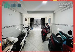 QGV. Bán CHDV 13P gần MT Phan Văn Trị, TN 50 triệu/th. Ngang 4.5M, 79m2, 5T.