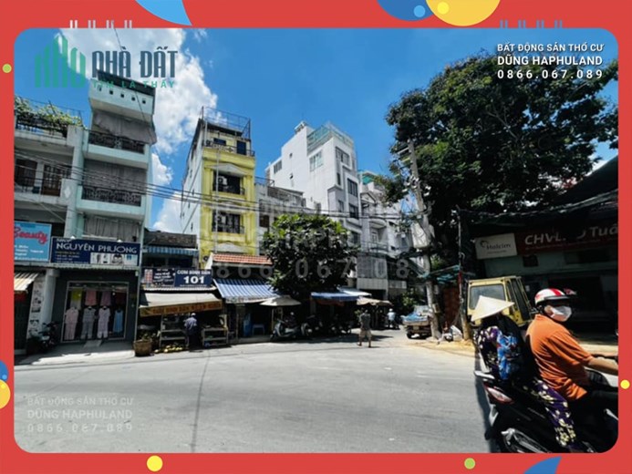 QGV. Bán CHDV 13P gần MT Phan Văn Trị, TN 50 triệu/th. Ngang 4.5M, 79m2, 5T.