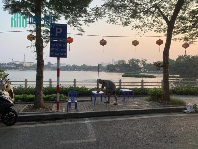 ( SIÊU PHẨM) BÁN GẤP NHÀ MẶT PHỐ TRẤN VŨ VIEW TRỌN HỒ TRÚC BẠCH MẶT TIỀN 12M.