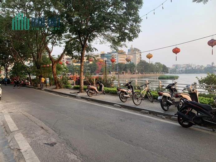 ( SIÊU PHẨM) BÁN GẤP NHÀ MẶT PHỐ TRẤN VŨ VIEW TRỌN HỒ TRÚC BẠCH MẶT TIỀN 12M.