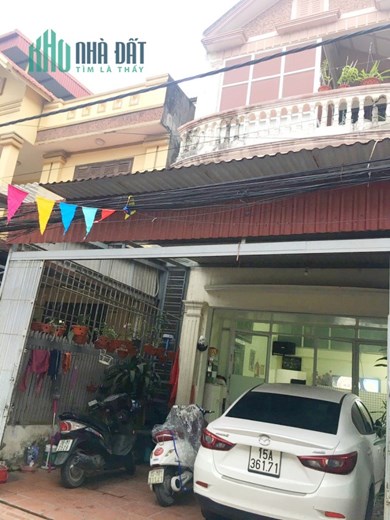 Bán nhà mặt ngõ Ngô Gia Tự - Đằng Lâm, 53m 2 tầng GIÁ 3.1 tỉ ô.tô để trong sân