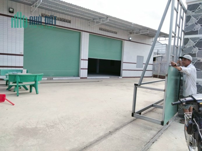 Nhà Xưởng cho thuê tại: khu công nghiệp Đức Thuận, huyện Đức Hòa,Long An, ngay vòng xoay Mỹ Hạnh,