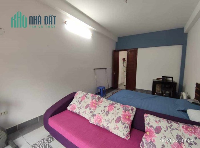 Cho thuê nhà nguyên căn, HGĐ, Thái Thịnh 68m2, 5T, 4m, 7P, 28 tr, đủ đồ.