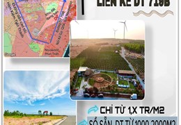 Đất vườn ven biển Giá chỉ từ 1,X triệu Gần dự án NovaWorld Phan Thiết- đường DT719B